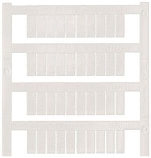 Klemmenmarkierer Weidmüller MultiFit 12×5mm Phoenix/Wieland/Legrand PA66 weiss