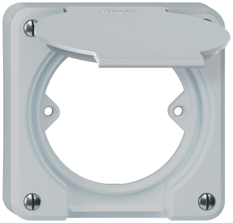 Parte superiore robusto con copert. grigio 2-punto con disco riduzione