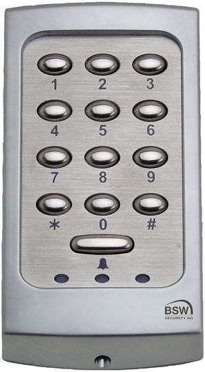 Tastiera Touchlock acciaio pregiato