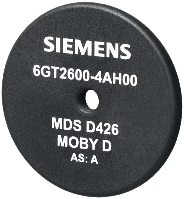 Transponder Siemens MDS D426 per RF200/300 ISO/MOBY D FUJITSU, disco