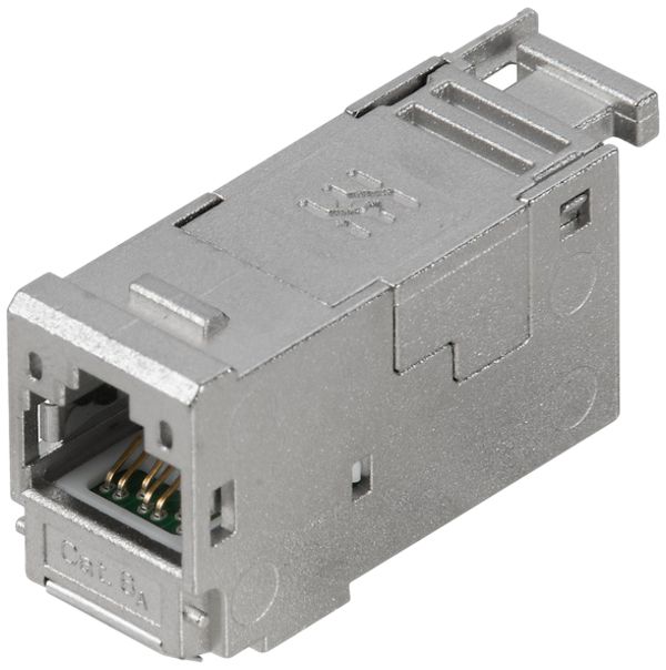 Flanscheinsatz RJ45 Weidmüller Modul, Cat.6A
