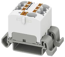 Bloc de distribution PX PTFIX 10/6X4-NS35A WH