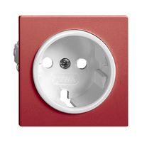 Placca frontale EDIZIOdue Schuko berry