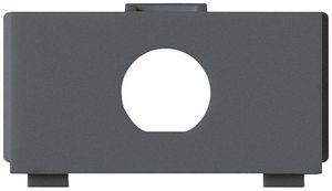 Modulo multimedia kallysto M3 vuoto per 1 BNC Ø13.8mm antracite