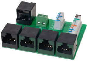 Anschlussmodul Ceconet 4×RJ45/u, ALL-IP/DSL