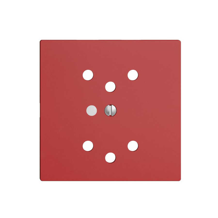 Frontset EDIZIOdue berry 60×60mm 2×T12 mit Linse