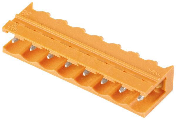 Stiftleiste Weidmüller SL offen THT 5.08mm 12L 90° 3.2mm orange