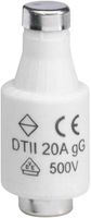 D-Sicherung DII 20A 500V gG mit Kennmelder