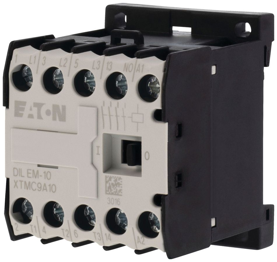 Leistungsschütz Eaton DILEM-10 220V AC 3NO 22A 9A 4kW 6.6A 3kW 24…690V