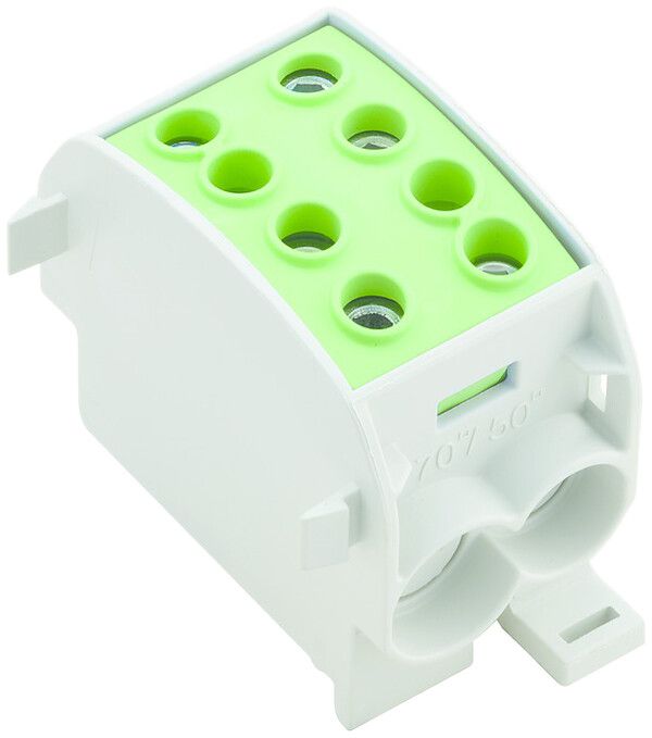 Verteilerblock WM WPD 103 1P 300A 2×Eing 2×Ausg 4…70mm² 4…70mm²