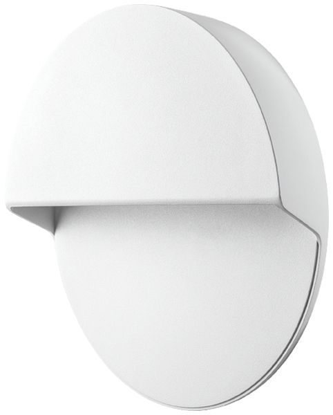 Applique LED SG Arlon Round 10W 1050lm 827 IP65 VAR Ø270×47mm blanc