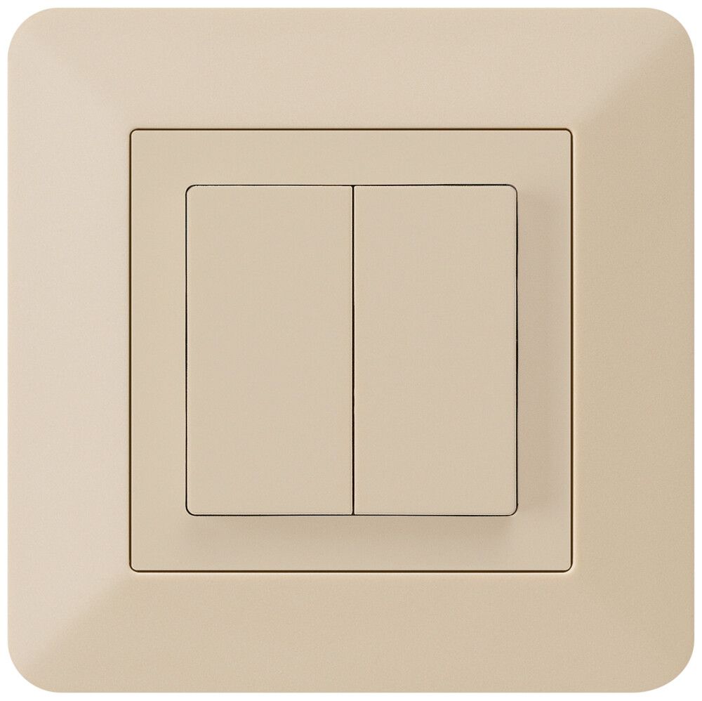 Poussoir ENC kallysto.trend 2×A-R/1P beige
