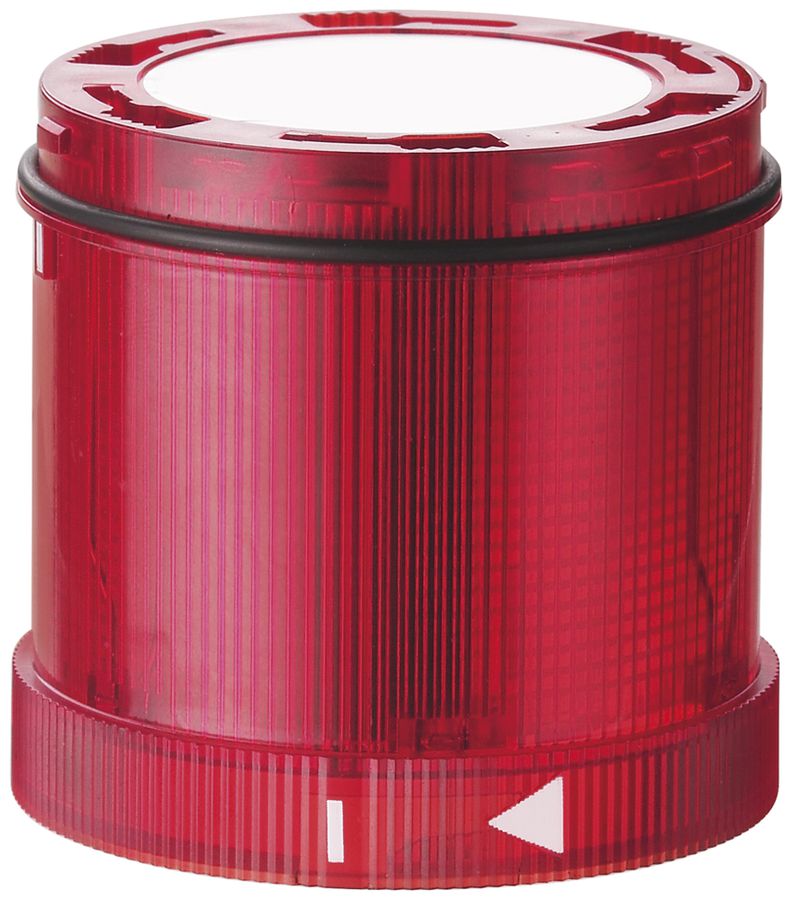 Lampada flash e permanente WERMA TwinLIGHT Classic, 24VAC/DC, 70mm, rosso