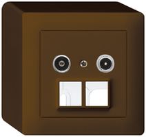 AP-Multimediadose kallysto R/TV 4dB 2GHz braun