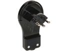 Winkelstecker Typ 12 MAX HAURI 230V 10A IP20 schwarz