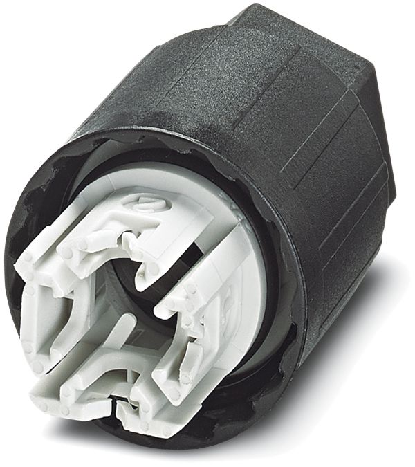 Mutter QUICKON 2LPE 1.5mm² Ø4…9mm schwarz