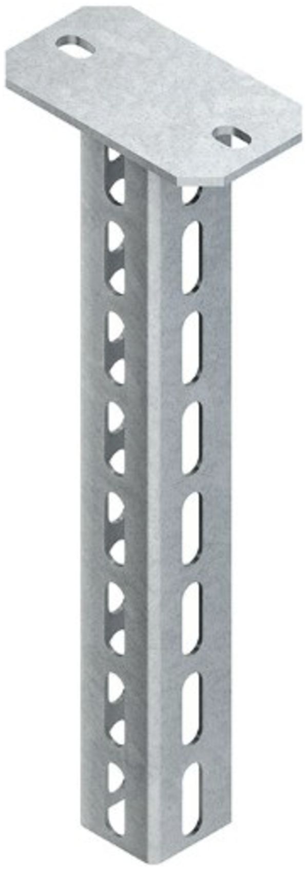 Deckenstütze 50×50mm L=400mm tauchfeuerverzinkt