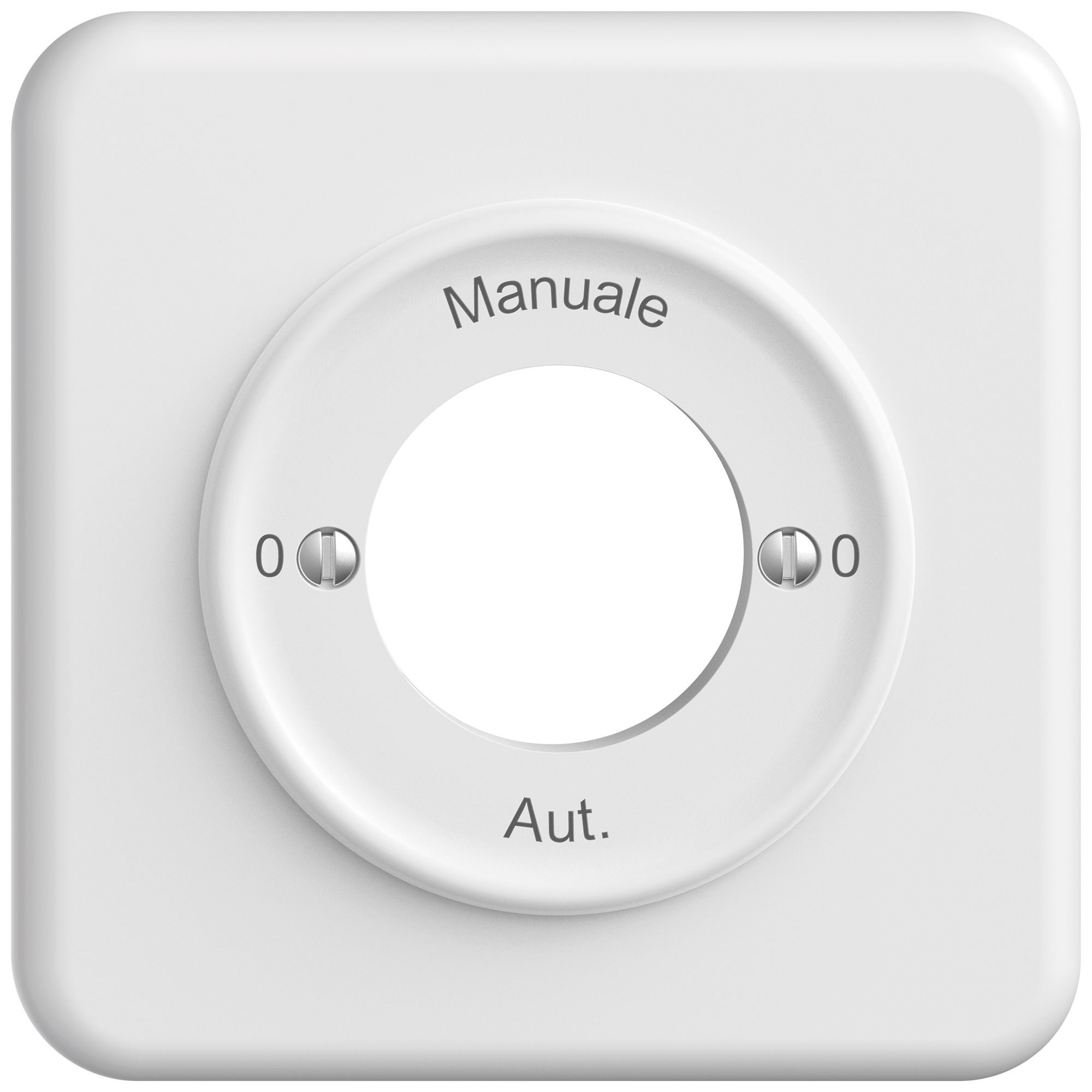 UP-Montageset STANDARDdue SNAPFIX® f.Drehschalter m.Schloss 0-Man-0-Auto (I) ws