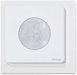 AP-RF-Bewegungs-/Helligkeitssensor Eltako FBH65/12VDC, weiss glänzend