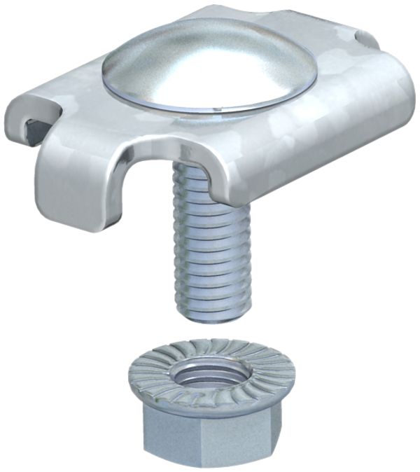 Klemmstück Bettermann 22×34mm galvanisch verzinkt