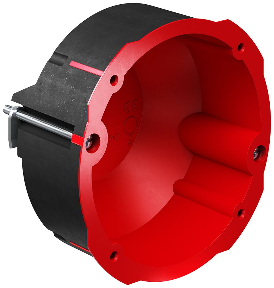 Hohlwanddose AGRO 90 1×1 Quickbox Ø83mm für Brandschutz EI30-EI90