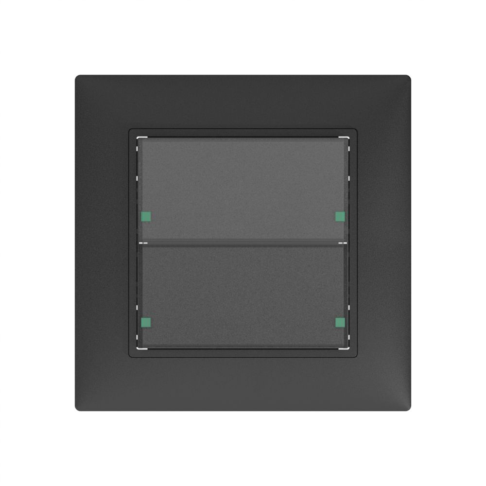 Senseur poussoir ENC SIDUS KNX type B 2/4, anthracite