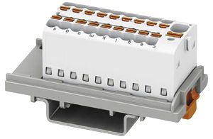 Blocco di distribuzione PX PTFIX 4/18X1.5-NS35 WH