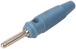 Spina a ciuffo BUELA 20 K sistema 4mm, blu