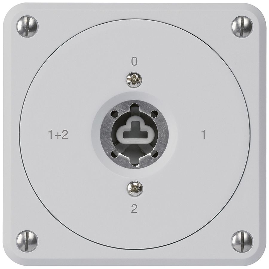 Interrupteur à clé ENC robusto sans clapet sans cylindre 1/1P gris p.combinaison