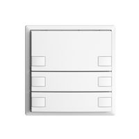 Poussoir KNX RGB EDUE, 250mW, s.LED, 6×poussoir, comm.1×touche, bc