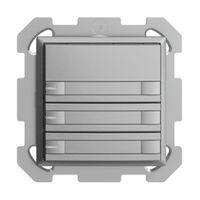 Pulsante KNX RGB INC EDUE, 250mW, c.LED RGB, carta, 3×pulsante, C.2×T., si