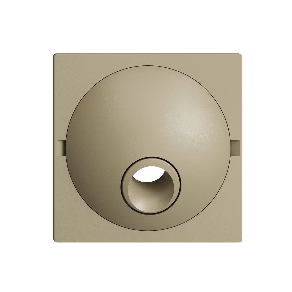 Frontplatte EDIZIOdue sand für Anschlussdose