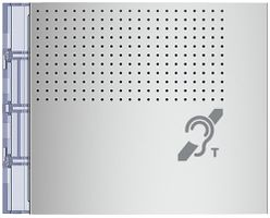 Frontblende für Teleloop-Infomodul Sfera aluminium