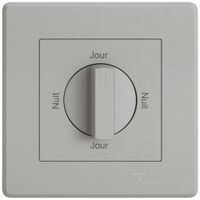 UP-Montageset EDIZIO.liv SNAPFIX® f.Drehschalter m.Griff Nuit-Jour-Nuit-Jour hgu