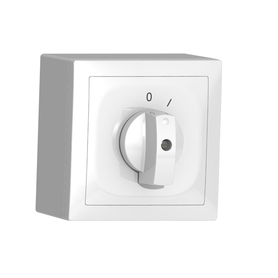 Contact pivotant AP SIDUS A 1CT blanc brillant