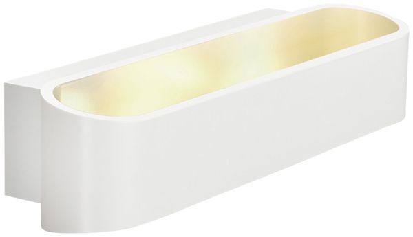 Applique LED SLV ASSO 300, 22W 2000…3000K 530lm IP20 blanc