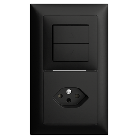 Combinazione INC Edue 2×1 Interr p.tappar 1C + T13 ne