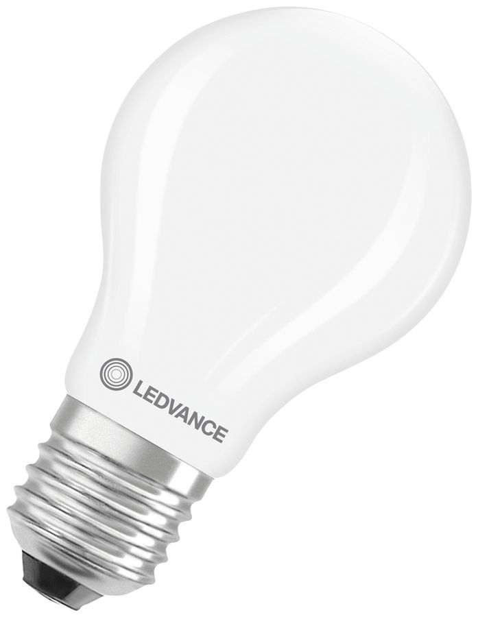 Lampe LED LEDVANCE CLASSIC A E27 3.4W 470lm 827 VAR type A mat Ø60×105mm