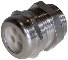 Kabelverschraubung WADI Multi, M32 für 3 Kabel Ø10…11mm 8.5mm Me vernickelt IP68