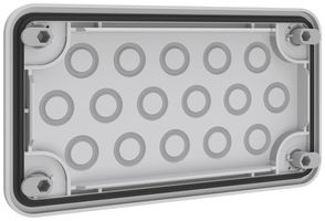 Passacavi PrismaSeT XL 205×115×18mm premistoppa 16×M16