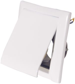 Saugdose Design quadratisch weiss