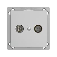 UP-TV-R-Dose EDIZIOdue 11dB hellgrau Breitbanddose 5…2000MHz, FMTE