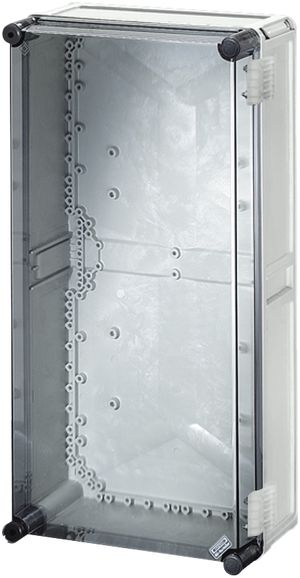 Scatola app.gr MI 9400 vuota, coperch. trasparente, 600×300×170