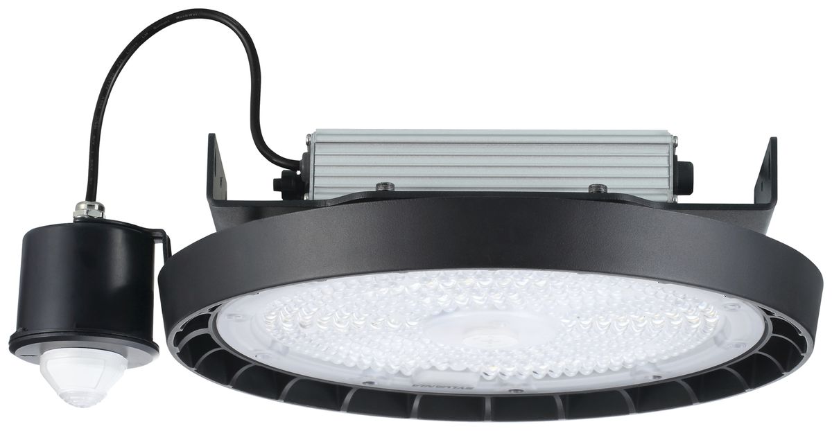 LED-Hallenstrahler Sylvania Granit PIR 80W 13000lm 840 IP65 55° DIM Ø298