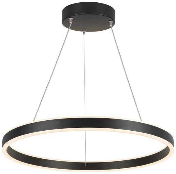 Lampada sospesa LED SLV ONE 60 UP/DOWN DALI 25W 800lm 3000/4000K nero