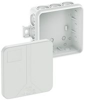 Boîte de dérivation AP Günther Spelsberg i 12-L GL 85×85×37mm IP55 gris clair