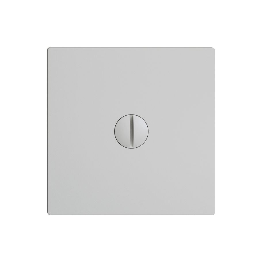 UP-Blindabdeckung EDIZIOdue hellgrau