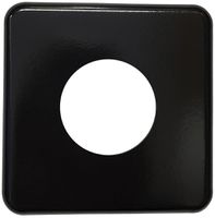 Abdeckplatte II 45mm schwarz