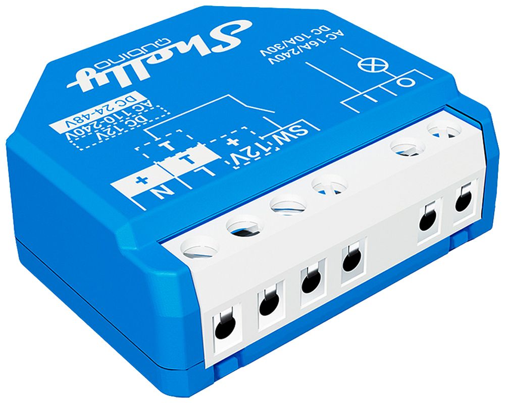 Attuatore-commutatore RF INS Shelly Wave 1 Z-Wave 1can 110…240V