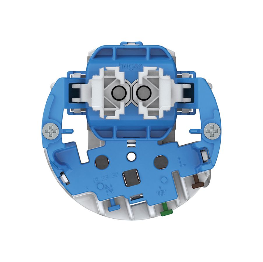 Kombination Hager 1×Taste beleuchtet 1CO+T13 1P 0<1 10A 230V